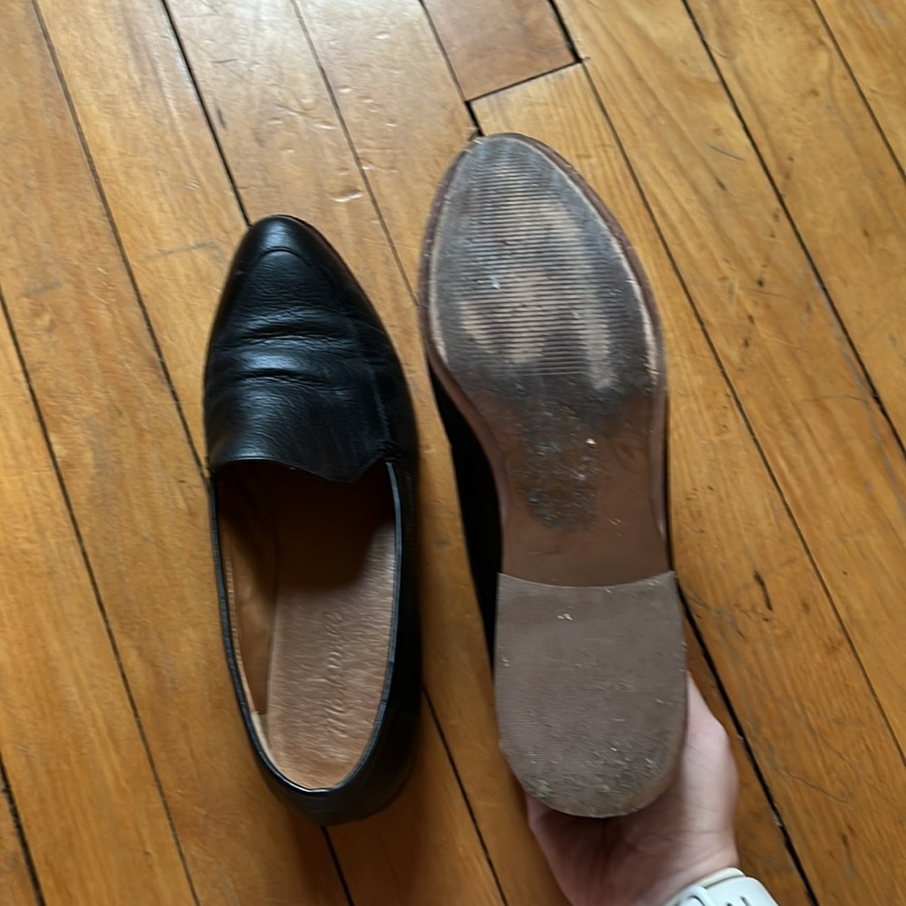 Madewell Frances Loafer 8 women leather shoes - Picture 4 of 6
